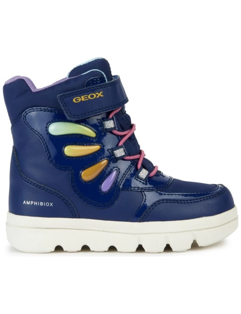 Geox - Geox Blue Booties sapatos meninas