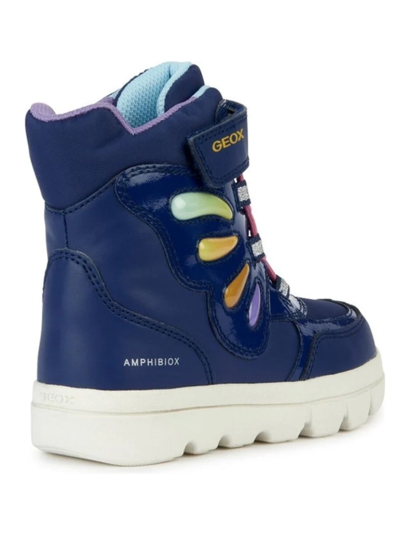 imagem de Geox Blue Booties sapatos meninas3