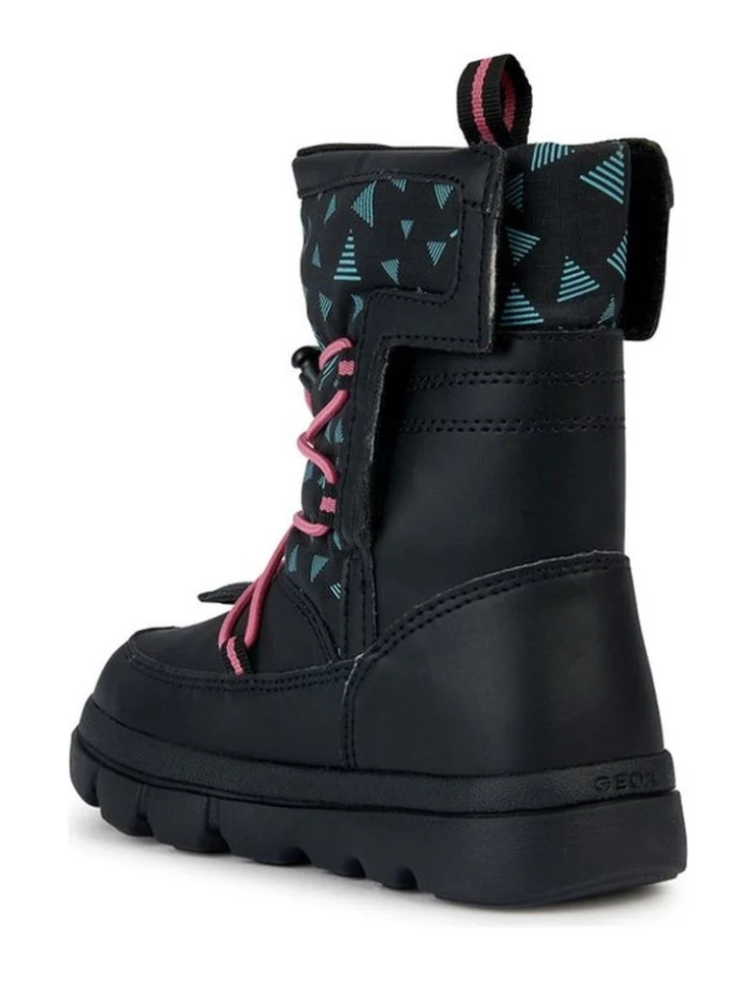 imagem de Geox botas pretas sapatos meninas3