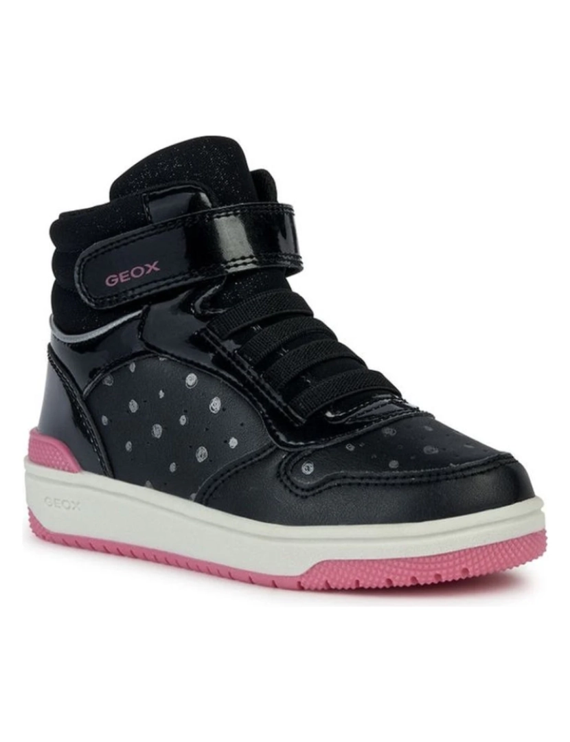 Geox - Geox botas pretas sapatos meninas