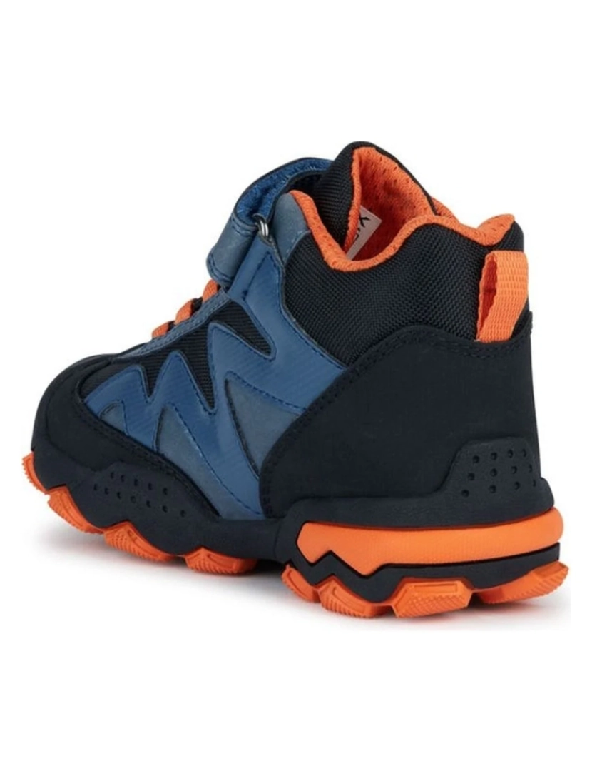 Geox - Geox Blue Booties sapatos de meninos