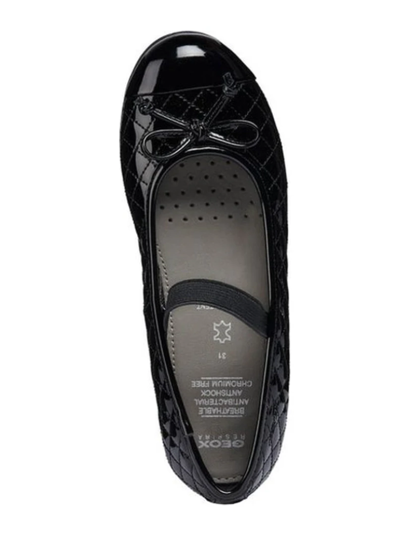 imagem de Geox Black Ballerinas sapatos femininos5