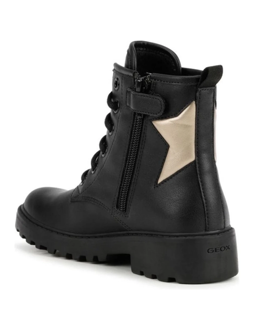 imagem de Geox botas pretas sapatos meninas3