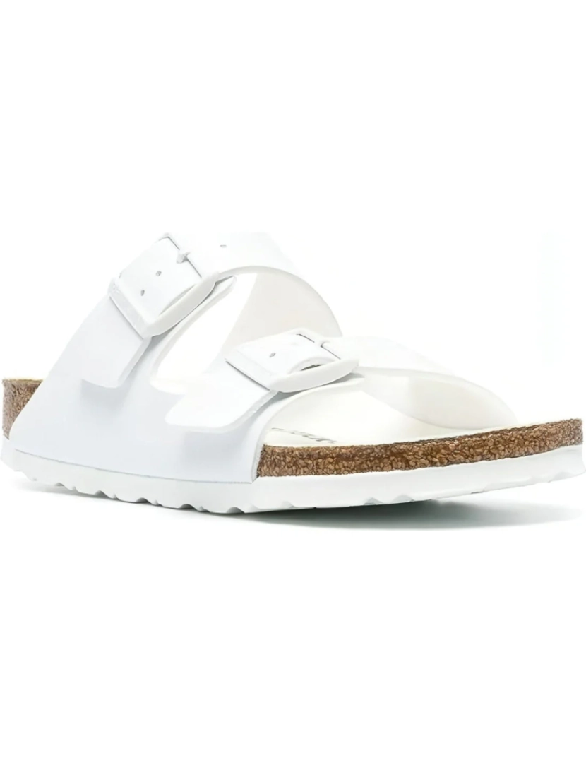 Birkenstock - Birkenstock Branco Chinelos Unisex Adults Shoes