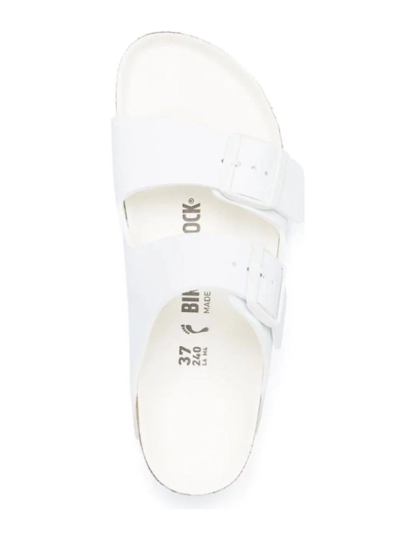 imagem de Birkenstock Branco Chinelos Unisex Adults Shoes5