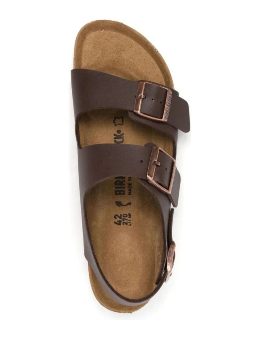 imagem de Birkenstock Brown Sandals Unisex adultos sapatos5