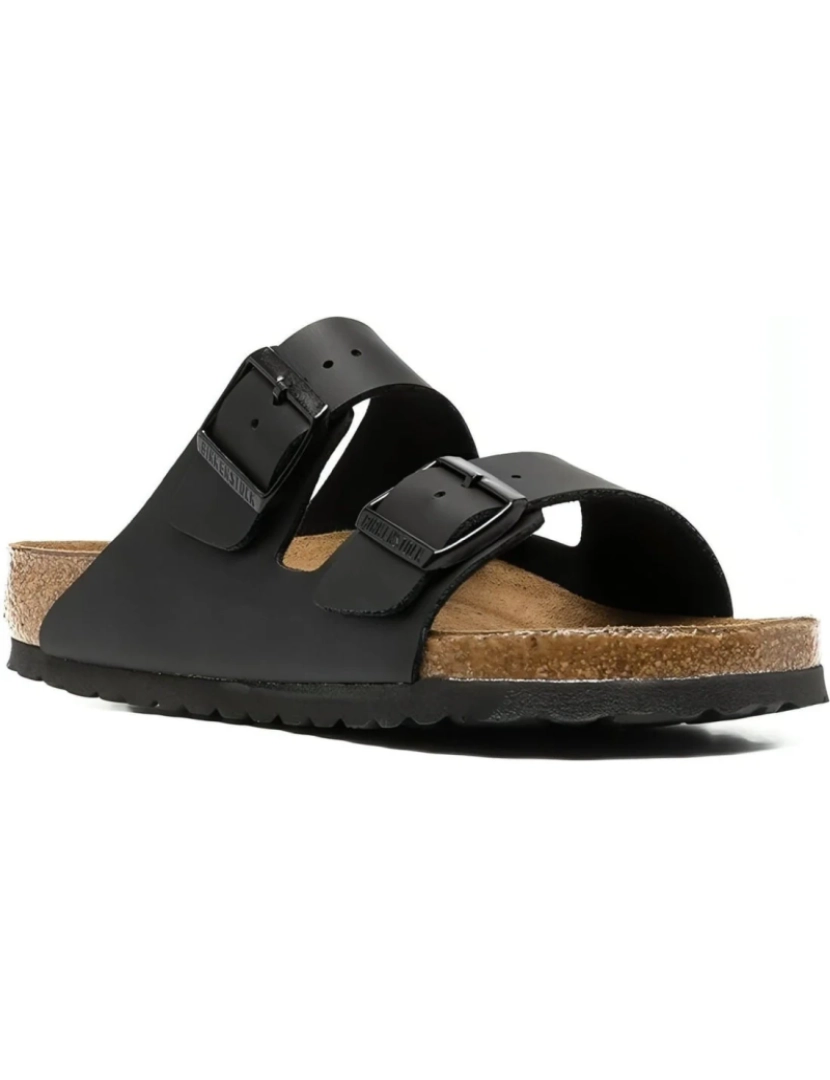 Birkenstock - Birkenstock Black Chinelos Unisex Adults Shoes