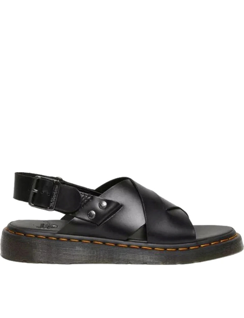 imagem de Dr. Martens Black Sandals Unisex adultos sapatos3