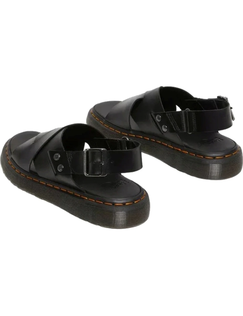 imagem de Dr. Martens Black Sandals Unisex adultos sapatos6