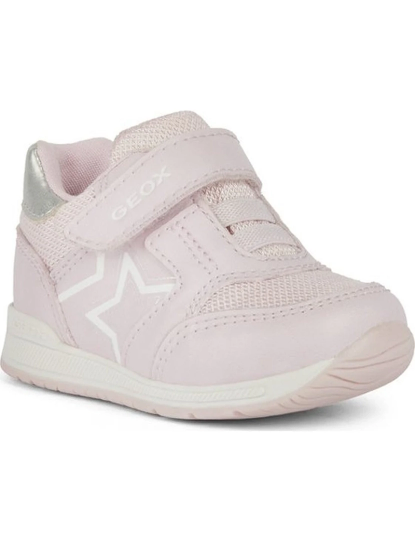 imagem de Geox Pink Trainers sapatos femininos3