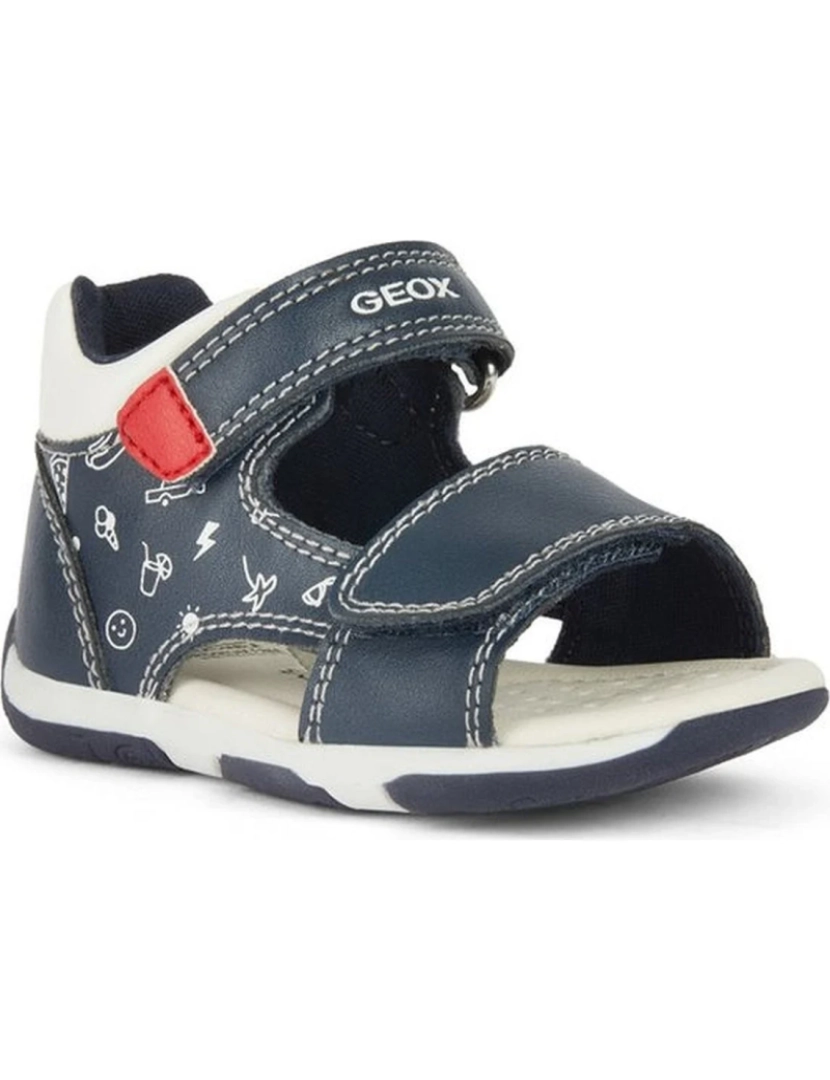 imagem de Geox Blue Sandals sapatos de meninos3