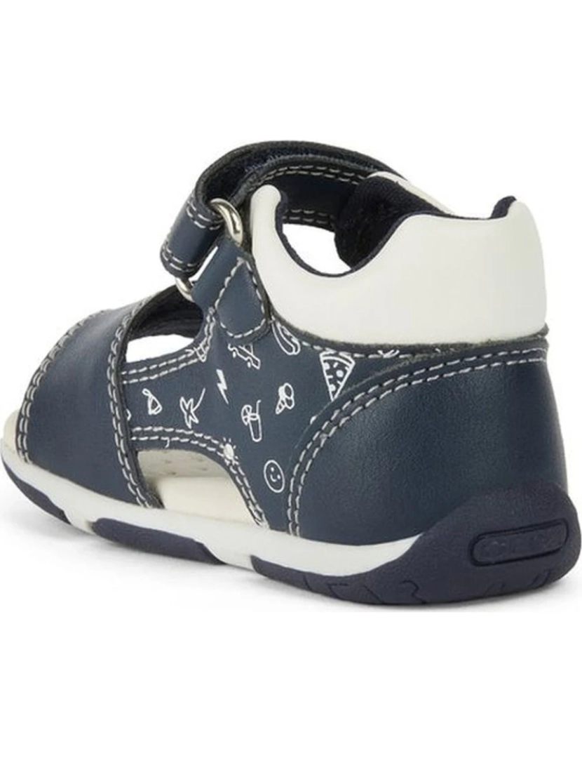 imagem de Geox Blue Sandals sapatos de meninos4