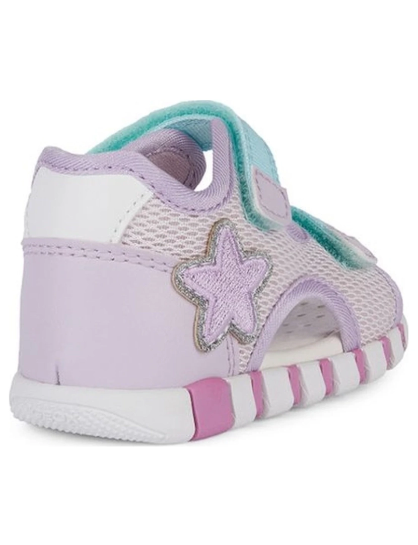 imagem de Sandálias de cor-de-rosa Geox Sapatos de meninas5