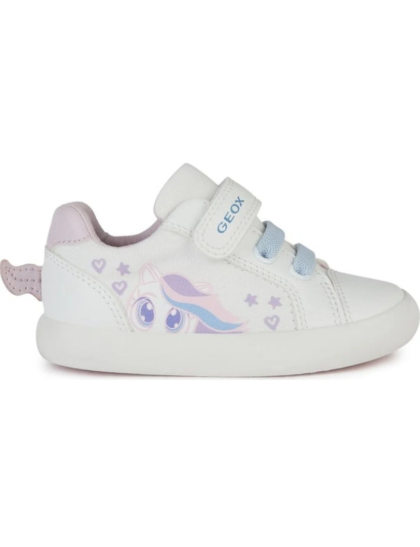 Geox - Geox White Trainers sapatos de meninas