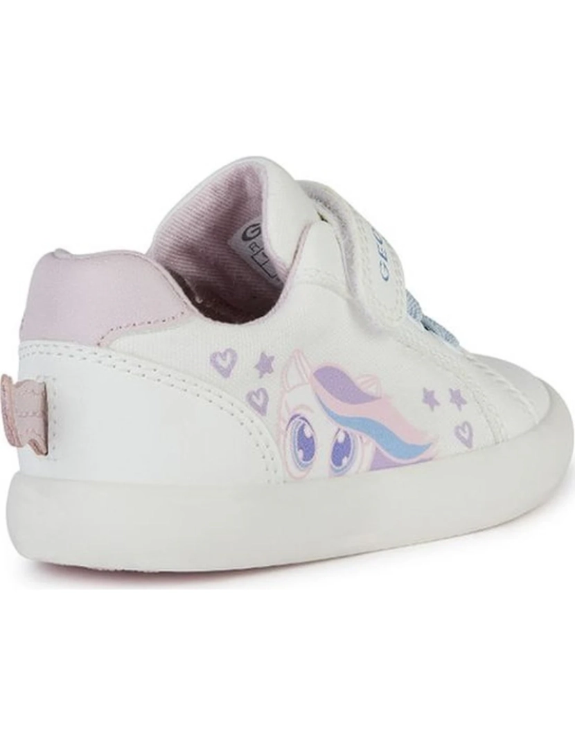 imagem de Geox White Trainers sapatos de meninas5