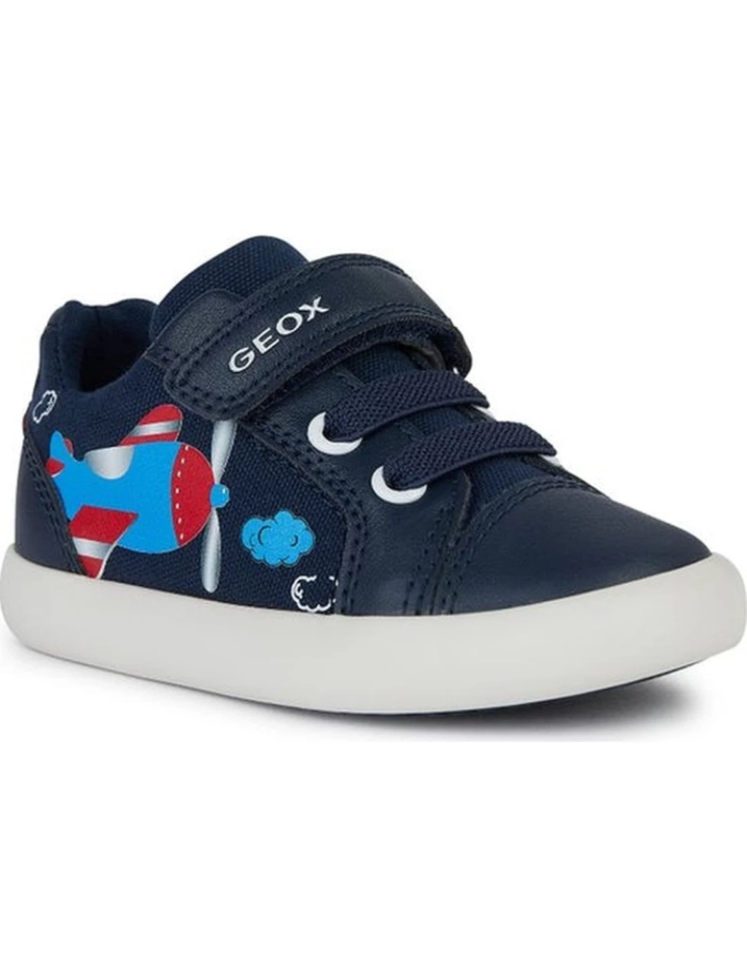 imagem de Geox Blue Trainers Boys Shoes3