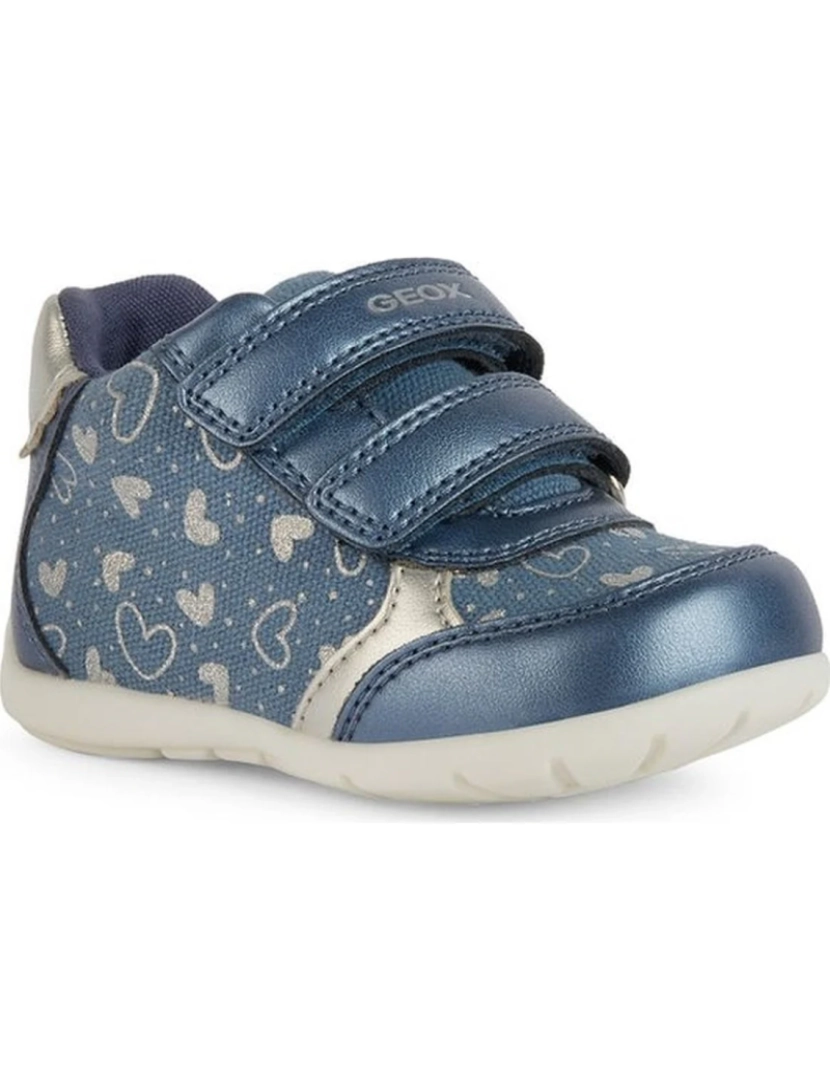 imagem de Geox Blue Trainers sapatos femininos3