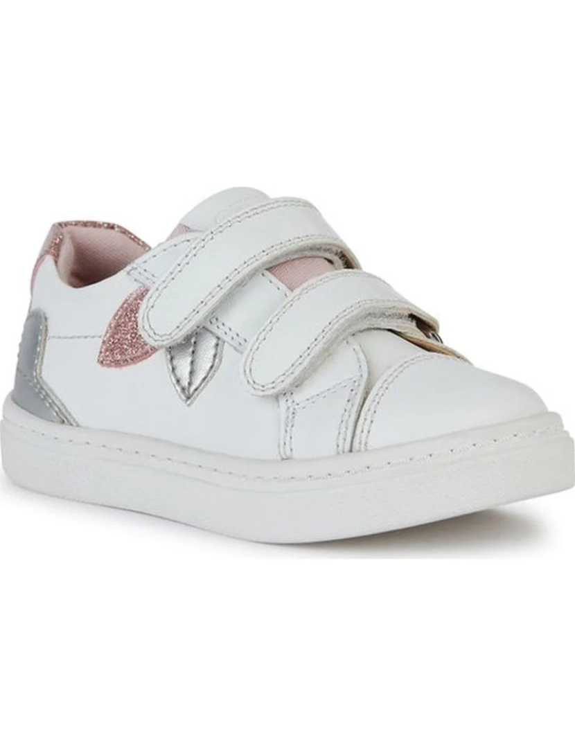 imagem de Geox White Trainers sapatos de meninas3