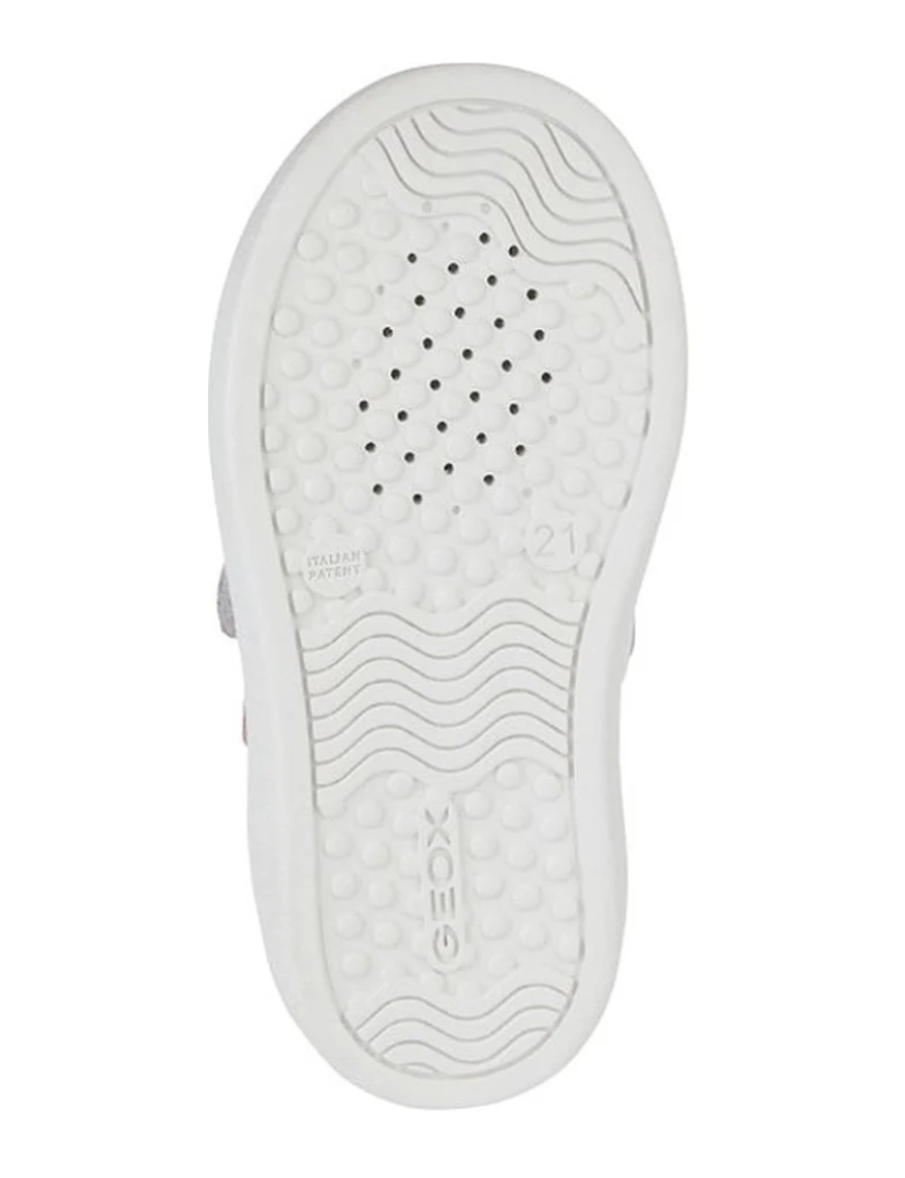 imagem de Geox White Trainers sapatos de meninas7