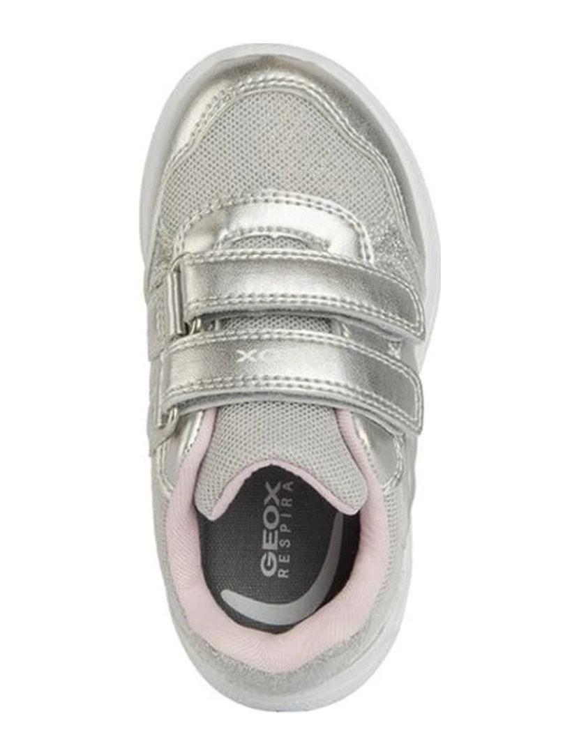 imagem de Geox Silver Trainers sapatos femininos6