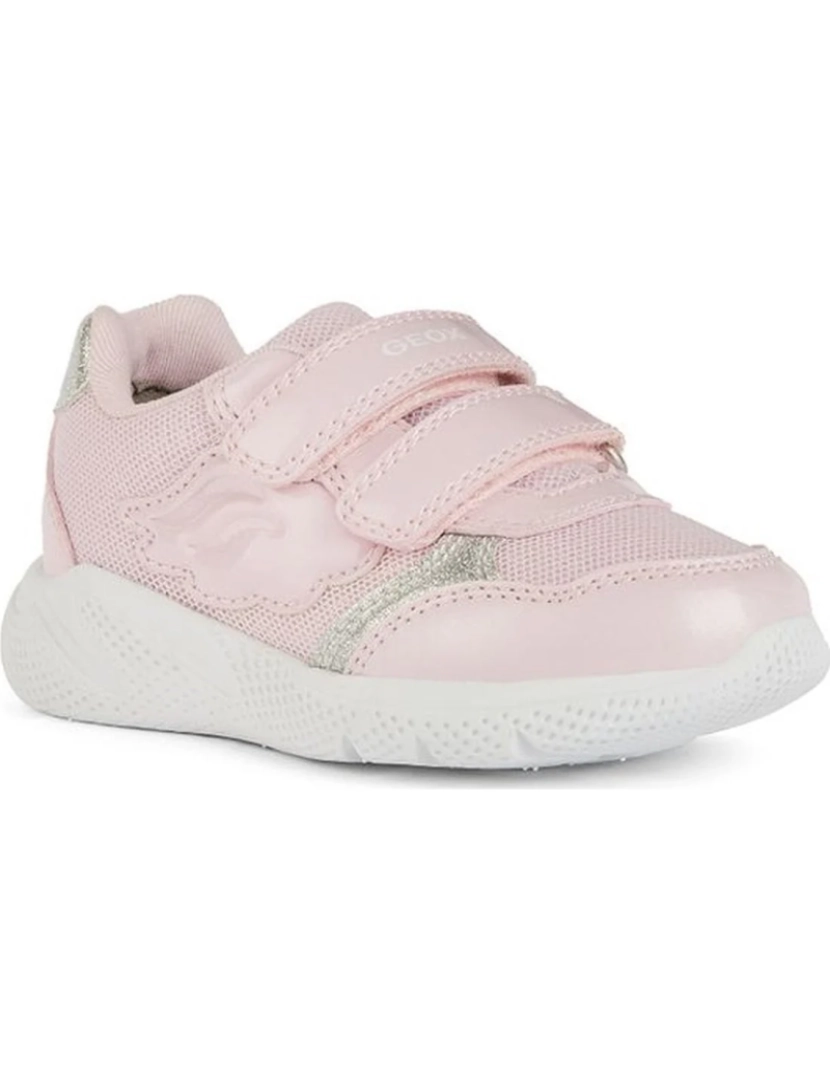 imagem de Geox Pink Trainers sapatos femininos3