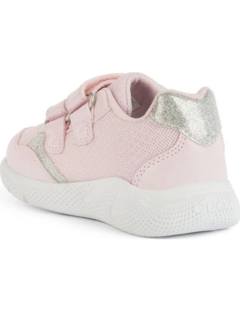 imagem de Geox Pink Trainers sapatos femininos4