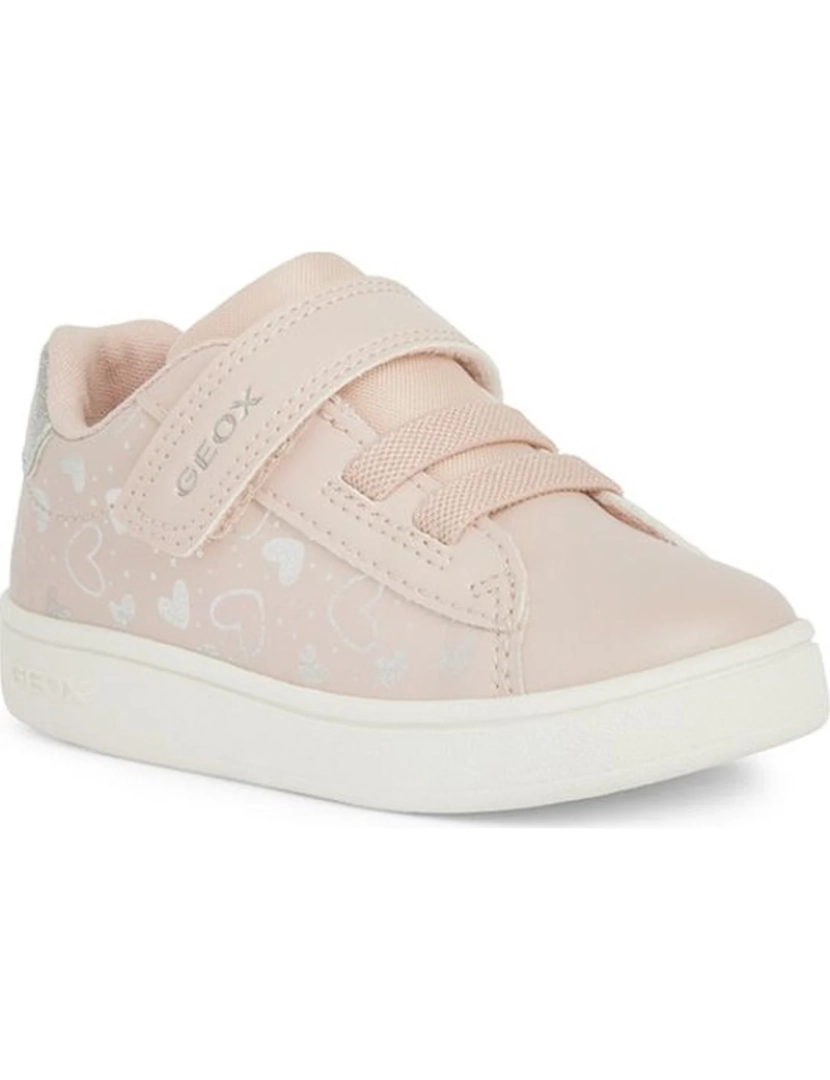 imagem de Geox Pink Trainers sapatos femininos3