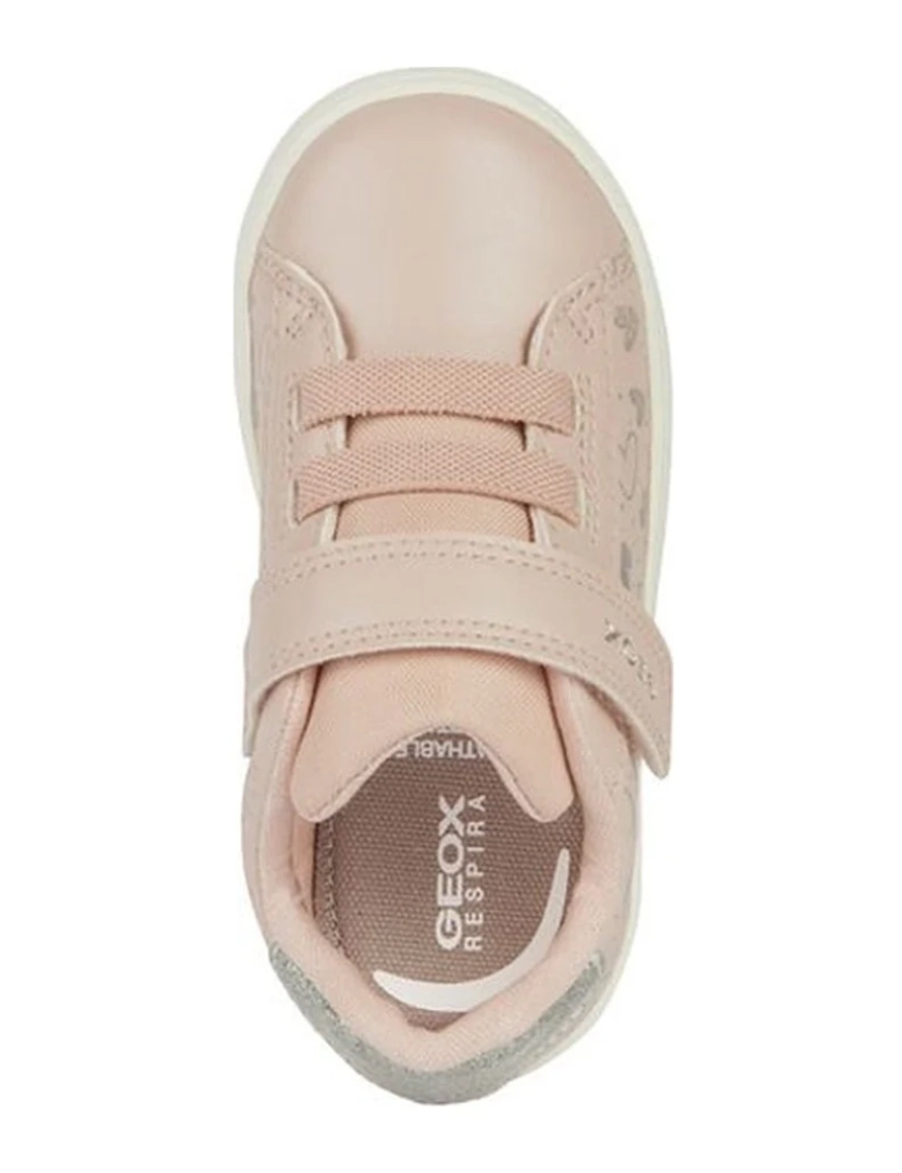 imagem de Geox Pink Trainers sapatos femininos6