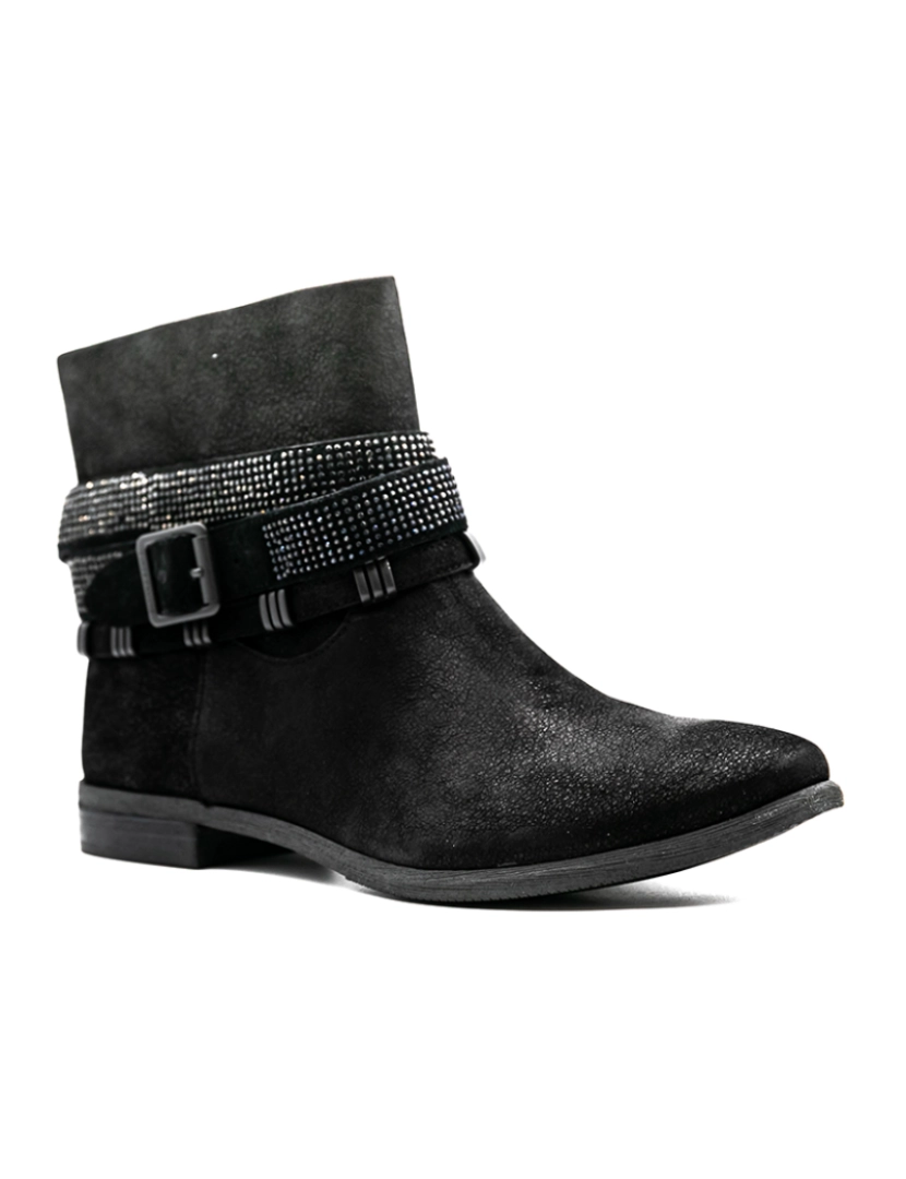 Vince Camuto - Botins Pretos fivelas 