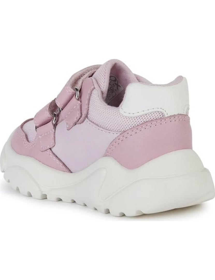 imagem de Geox Pink Trainers sapatos femininos4