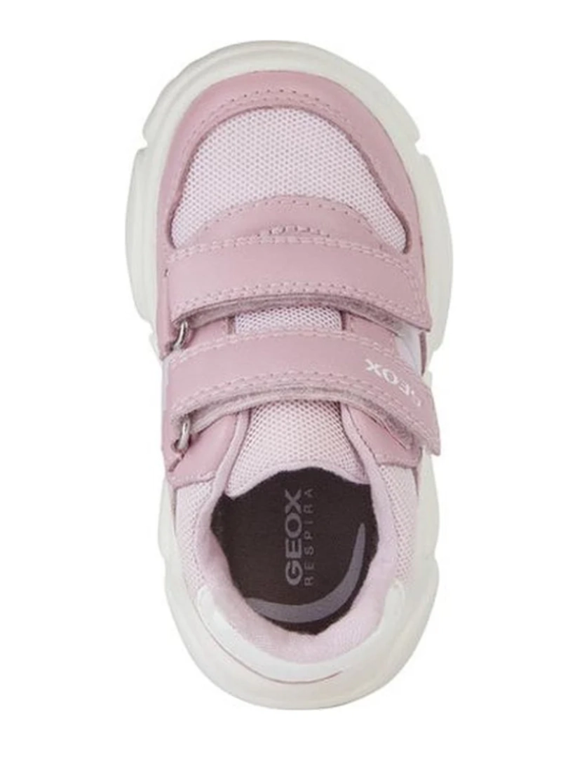 imagem de Geox Pink Trainers sapatos femininos6