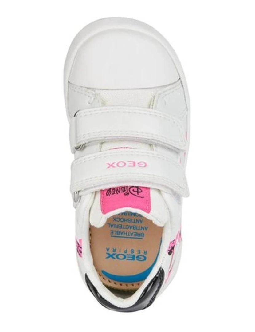 imagem de Geox White Trainers sapatos de meninas6