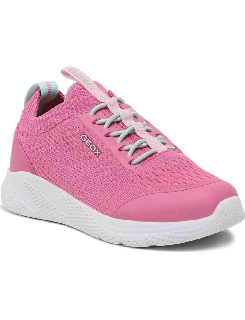 imagem de Geox Pink Trainers sapatos femininos2