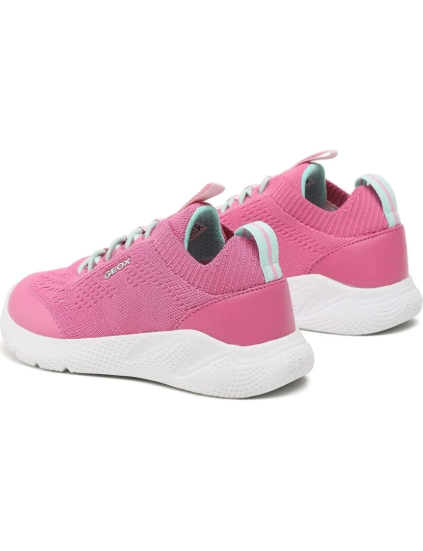 imagem de Geox Pink Trainers sapatos femininos4