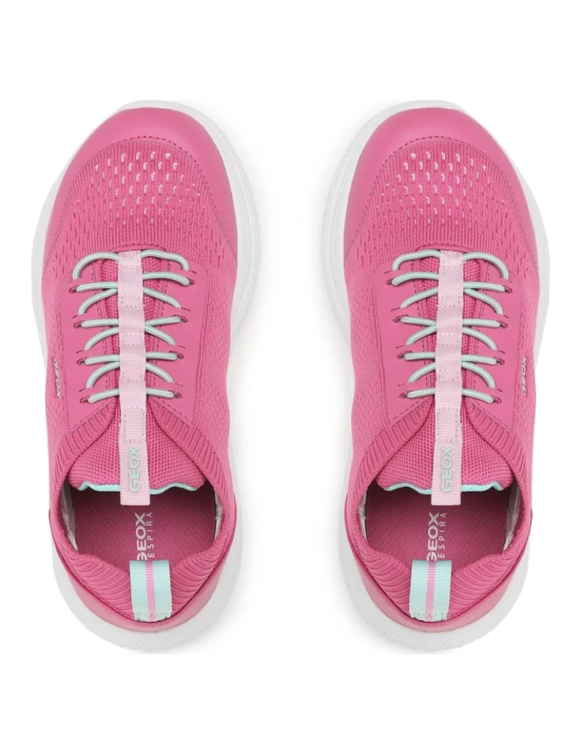 imagem de Geox Pink Trainers sapatos femininos5