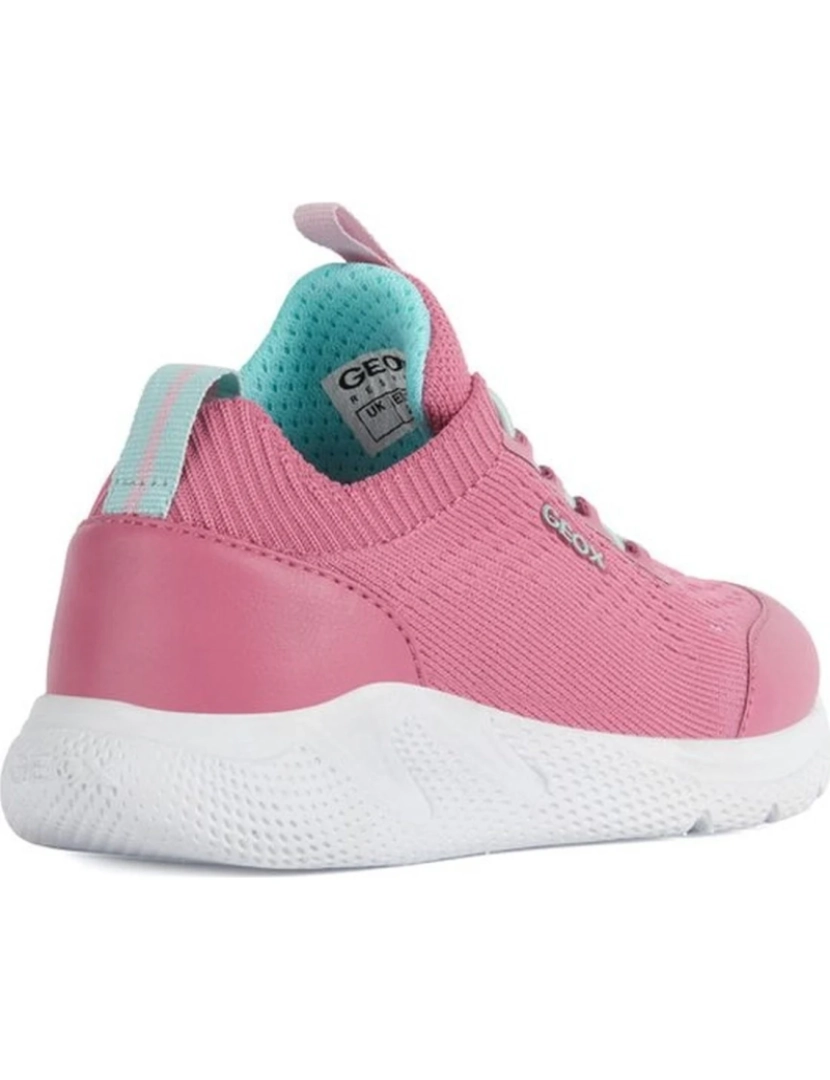 imagem de Geox Pink Trainers sapatos femininos6