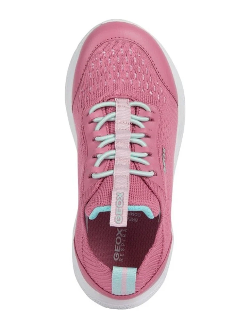 imagem de Geox Pink Trainers sapatos femininos7