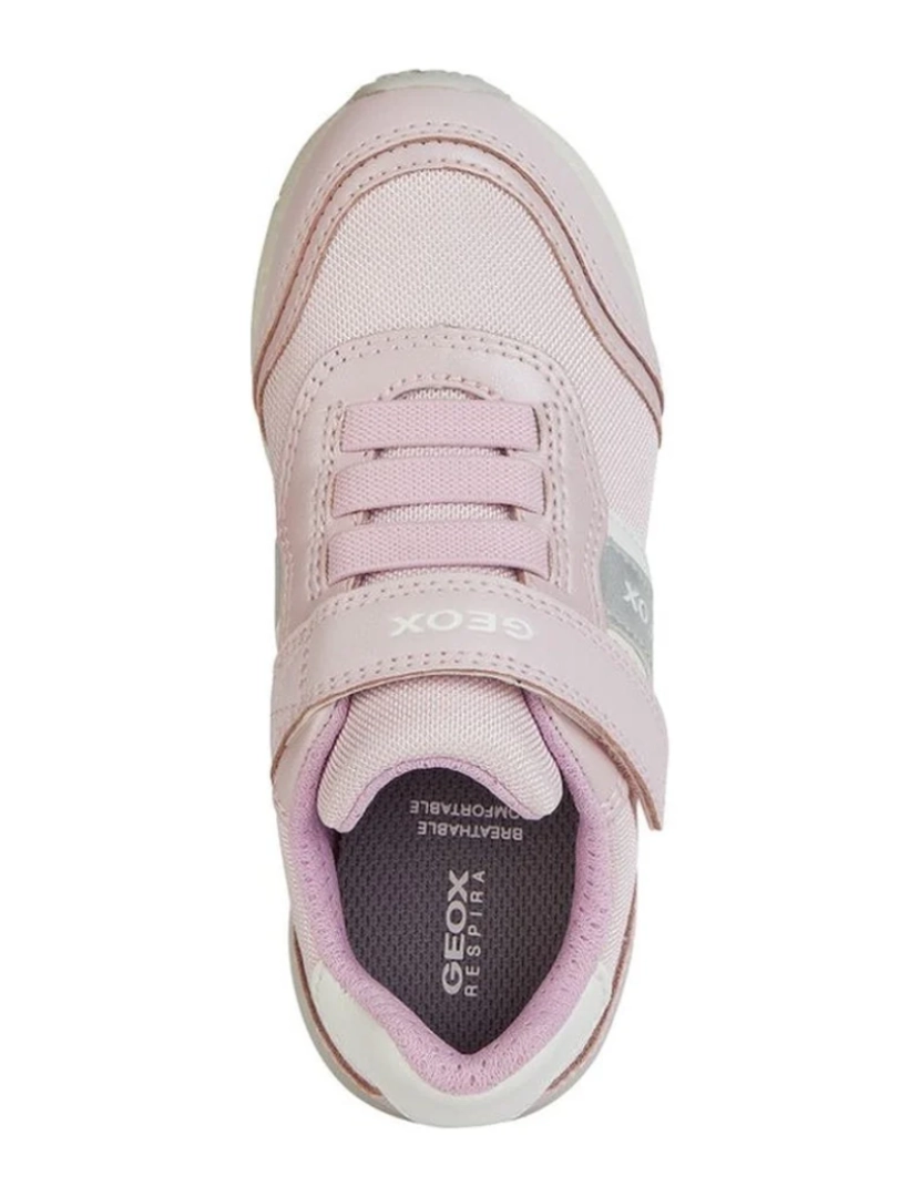 imagem de Geox Pink Trainers sapatos femininos7