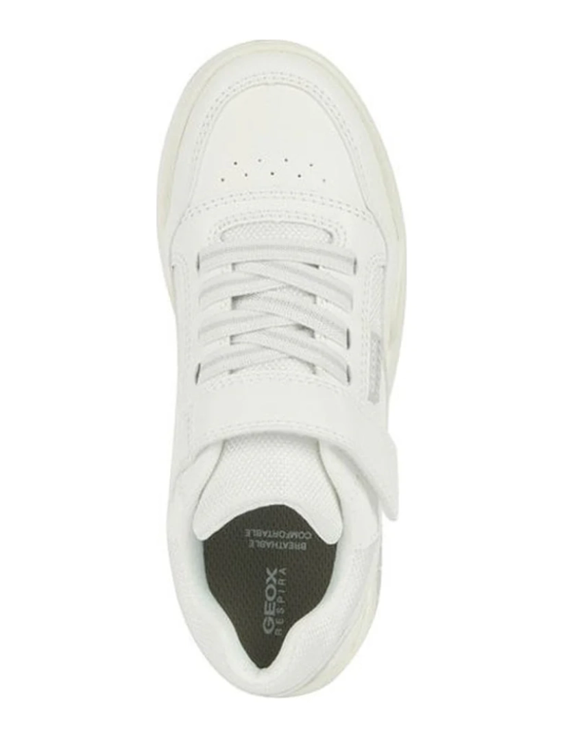 imagem de Geox White Trainers sapatos de meninos6