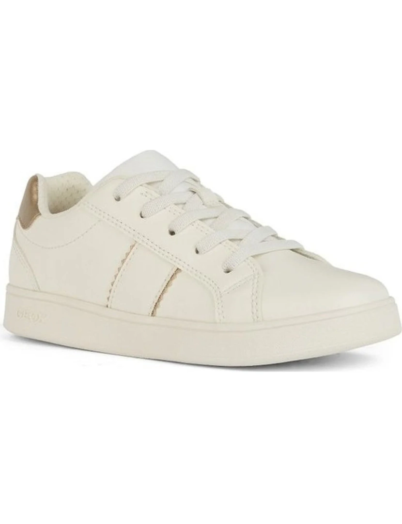 Geox - Geox White Trainers sapatos de meninas