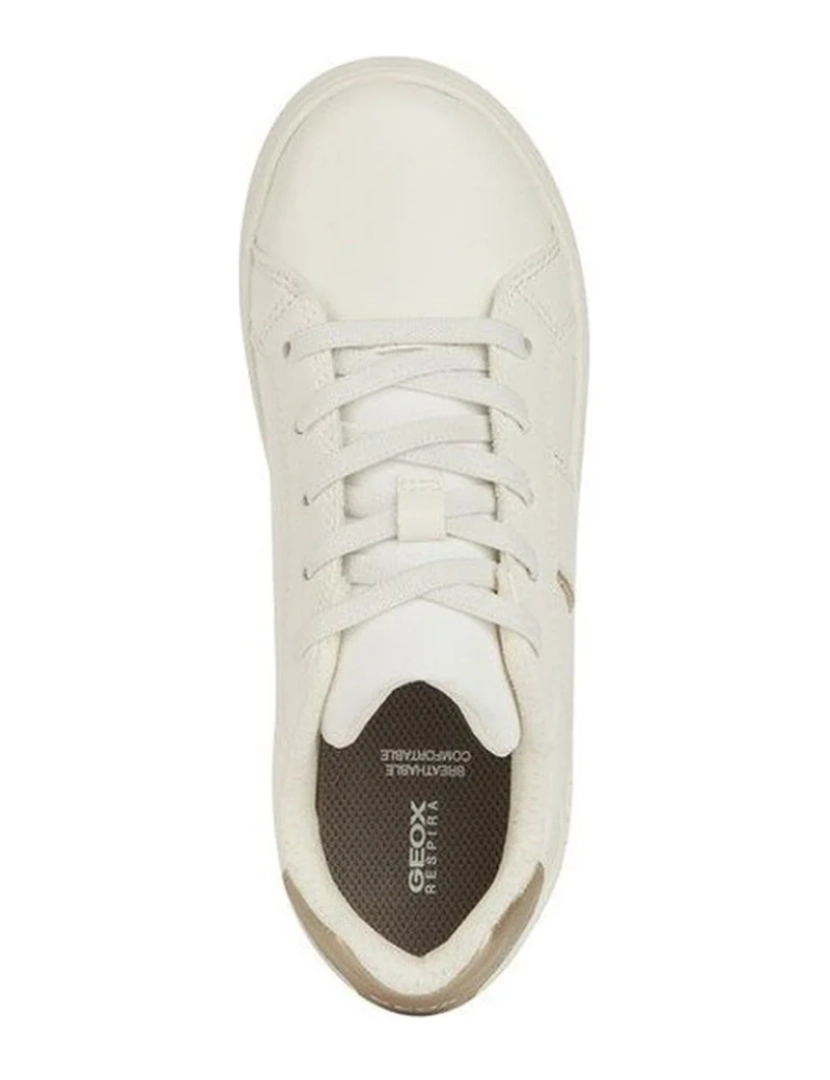 imagem de Geox White Trainers sapatos de meninas5