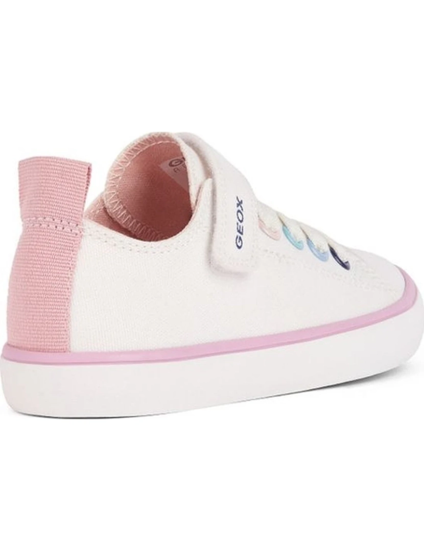 imagem de Geox White Trainers sapatos de meninas5