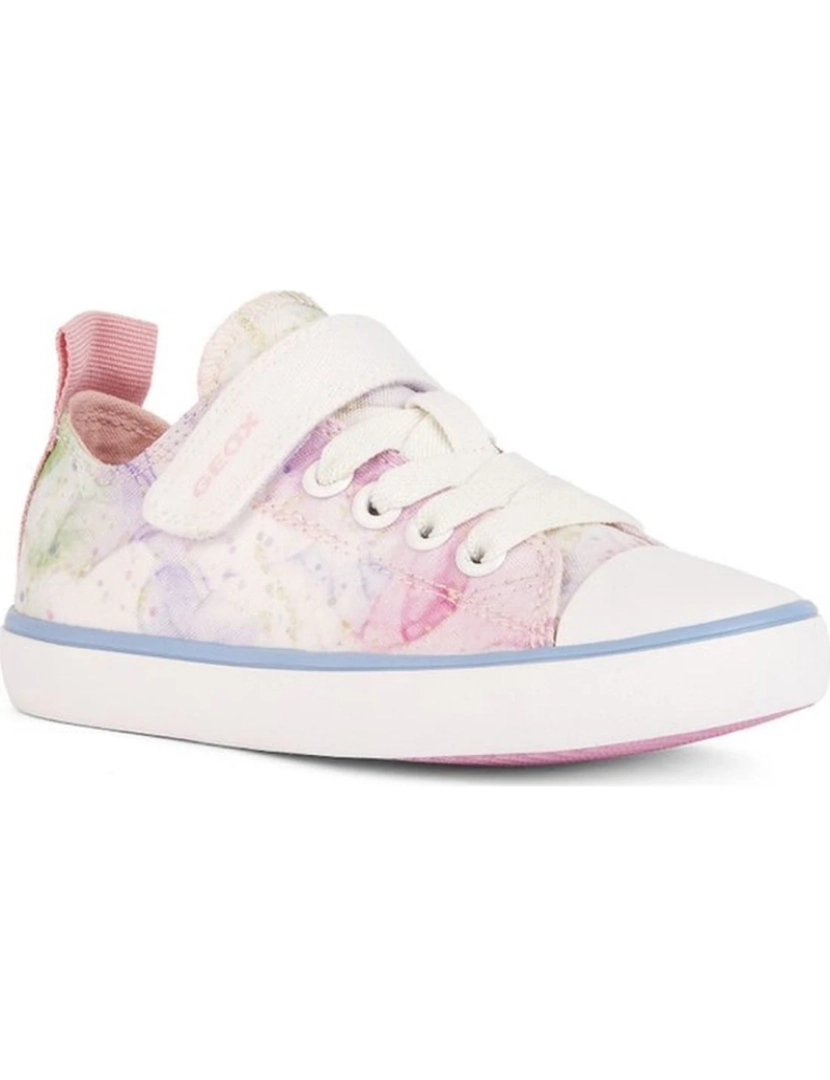 imagem de Geox White Trainers sapatos de meninas3