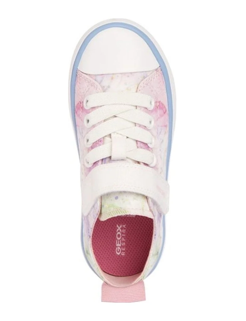 imagem de Geox White Trainers sapatos de meninas6