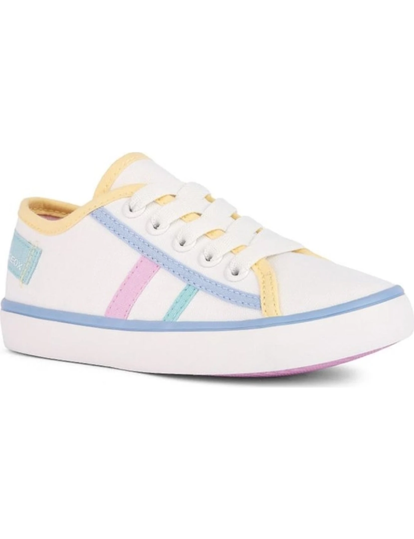 imagem de Geox White Trainers sapatos de meninas3