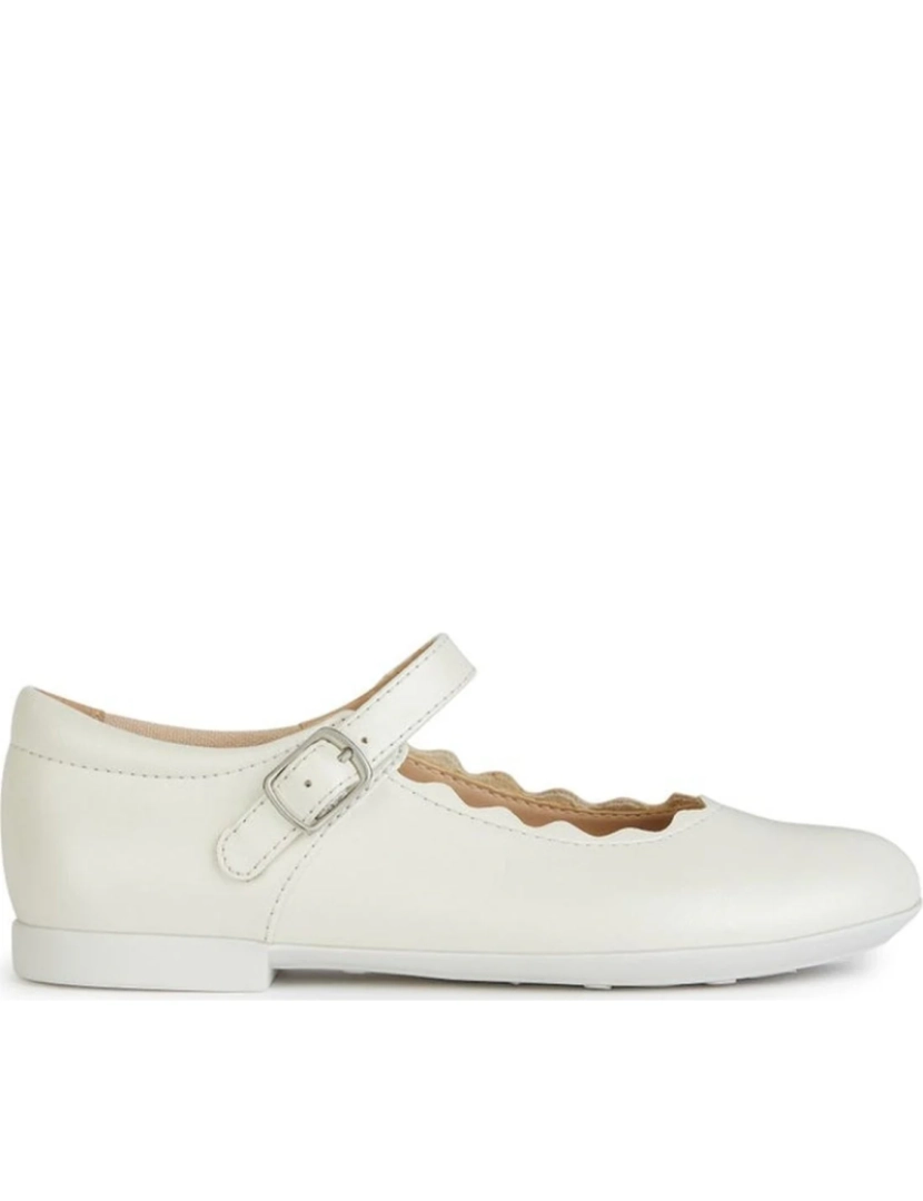 imagem de Geox White Ballerinas sapatos femininos2