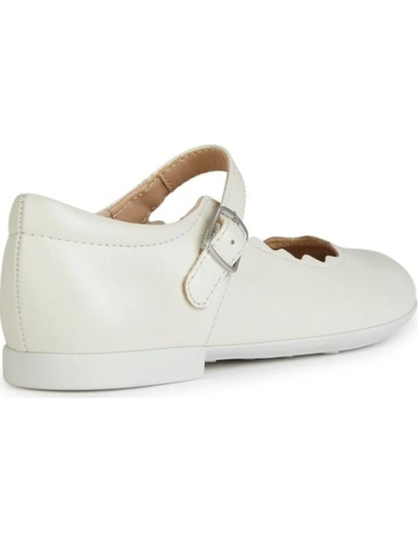 imagem de Geox White Ballerinas sapatos femininos5