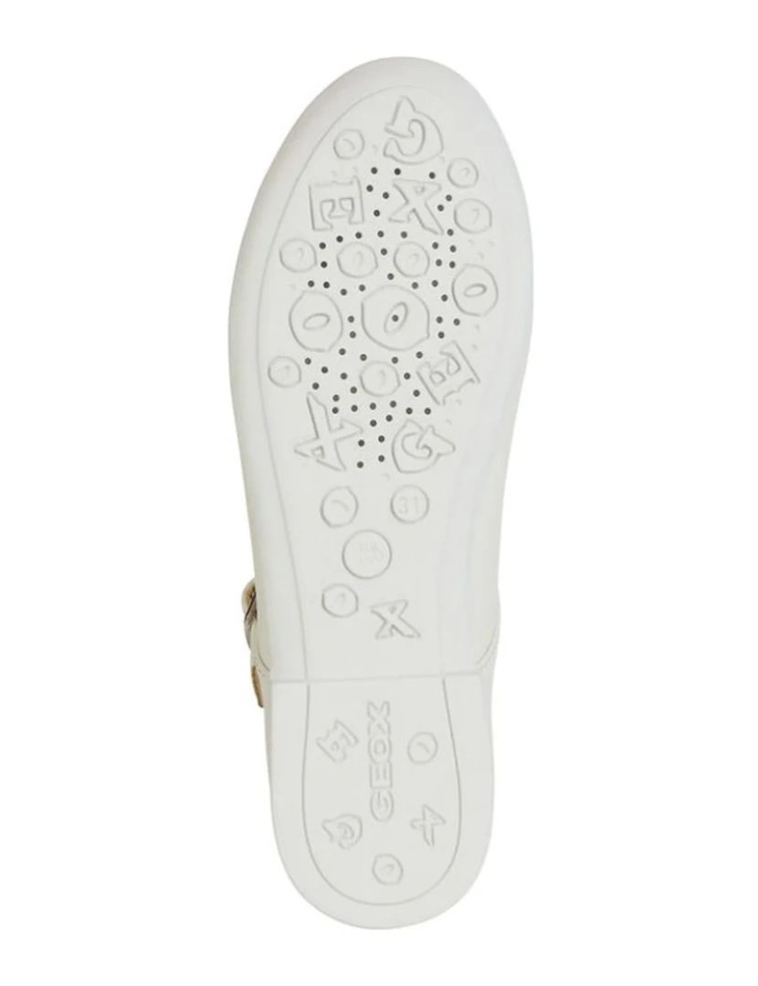 imagem de Geox White Ballerinas sapatos femininos7