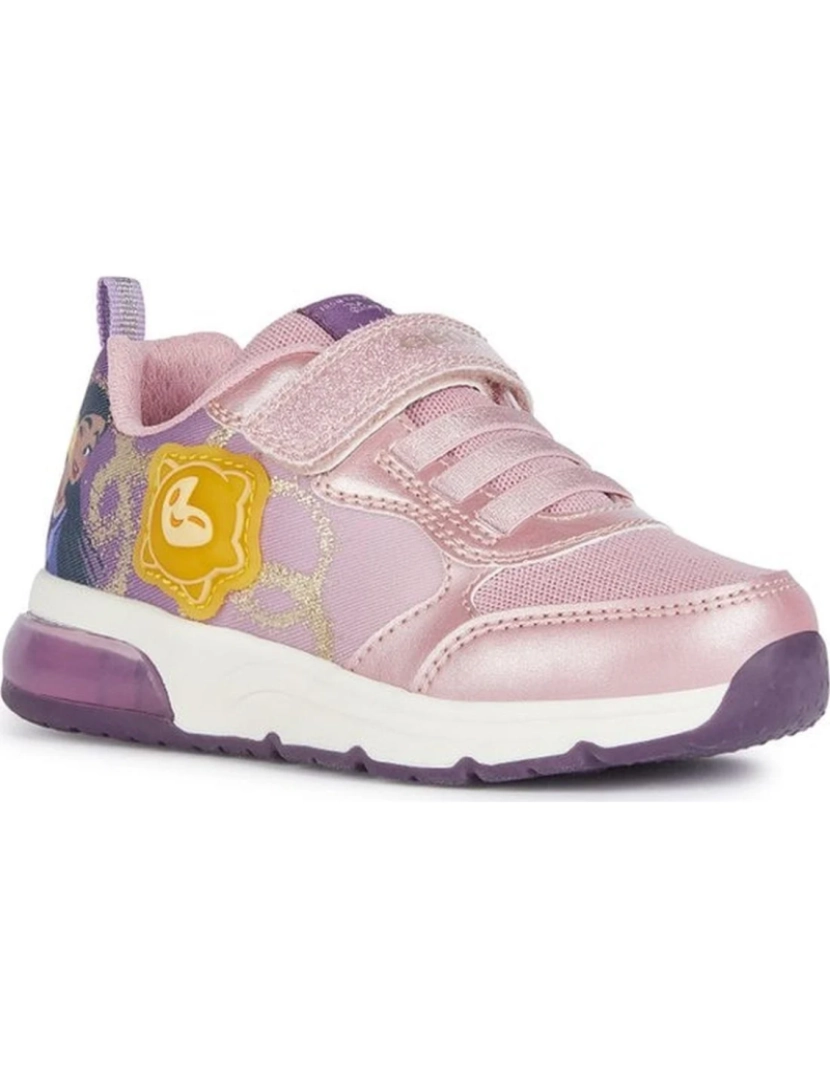 imagem de Geox Pink Trainers sapatos femininos3