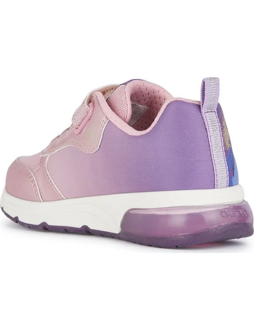 imagem de Geox Pink Trainers sapatos femininos4